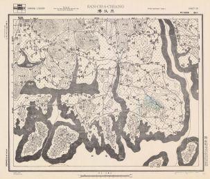 江西省地圖《三汊港》