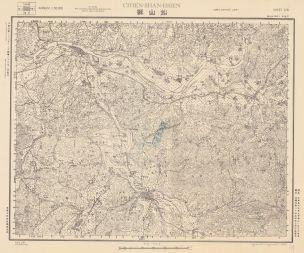 江西省地圖《鉛山縣》
