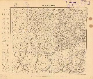 熱河省地形圖《朝哈拉哈王府》