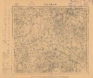 熱河省地形圖《東土默王府》