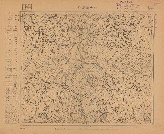 熱河省地形圖《小哈拉道口》