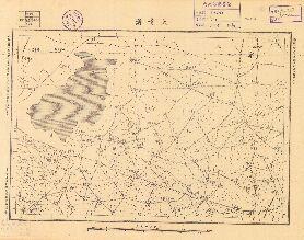 察哈爾地形圖《大青溝》