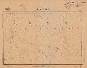 寧夏省地形圖《阿爾各湖井》