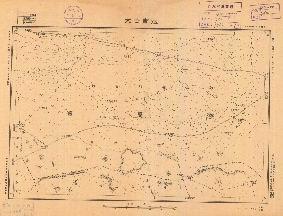 寧夏省地形圖《迭南士大》