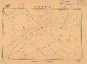 寧夏省地形圖《巴音烏拉山》