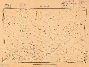 寧夏省地形圖《青土湖》