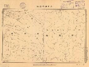寧夏省地形圖《唐家海子鹽池》