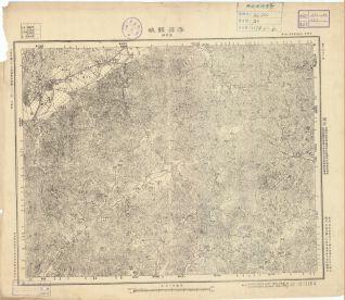 江西省陸測圖《浮梁縣城》