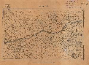 寧夏省地形圖《蘆溝堡》
