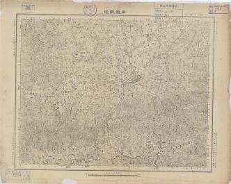 江西省陸測圖《南康縣城》