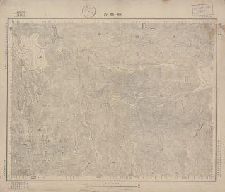 湖北省陸測圖《銅鼓凸》