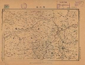 緩遠地形圖《右玉縣》
