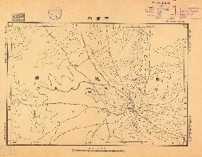 緩遠地形圖《百靈廟》