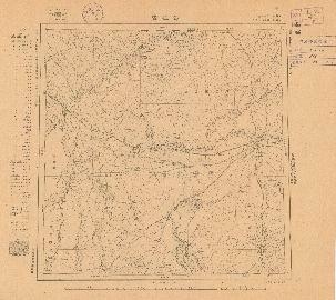 滿州五十萬分一地形圖《海拉爾》