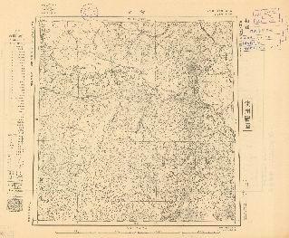 滿州五十萬分一地形圖《奇克》