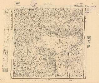 滿州五十萬分一地形圖《佳木斯》