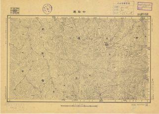 湖北省陸測圖《竹谿縣》