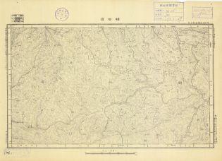 湖北省陸測圖《楊日灣》