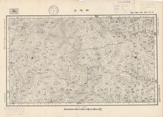 湖北省陸測圖《榔坪安》