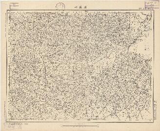湖北省陸測圖《磨盤洲》