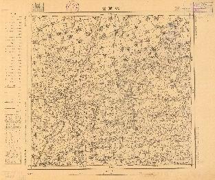 滿州陸測圖（二）《珠爾山》