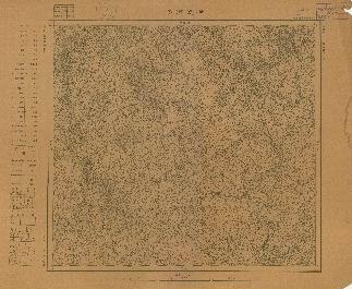 滿州陸測圖（二）《橫道河子》