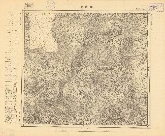 滿州陸測圖（三）《蜂蜜溝》