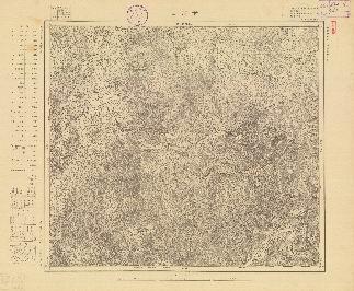 滿州陸測圖（三）《帽兒山》