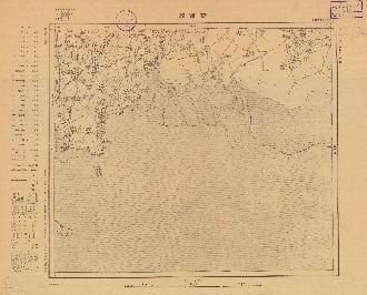 滿州陸測圖（三）《杏西關》