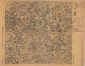 遼寧.吉林省陸測圖《沐石河》