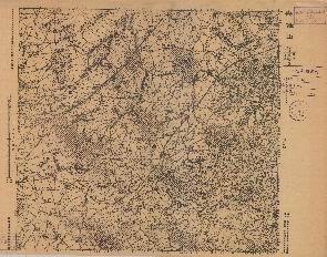 遼寧.吉林省陸測圖《央隆山》