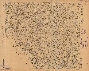遼寧.吉林省陸測圖《哈爾套街》