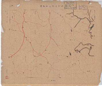 湖南省長沙街道附近陸測圖《長沙巿兵要地誌圖》