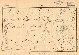 青海省地形圖《康定》