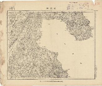 四川省地形圖《武陵驛》