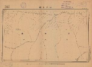 青海省地形圖《別里希圖》