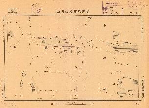青海省地形圖《錫津烏蘭托羅海山》