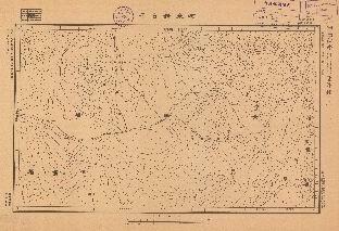 青海省地形圖《呵米錯日干》