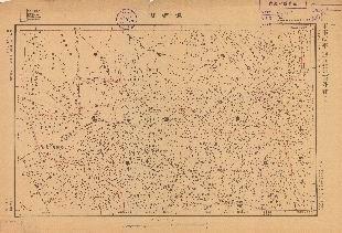 青海省地形圖《湟源縣》