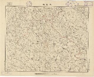 四川省地形圖《南部》