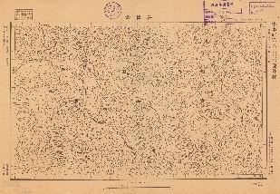 青海省地形圖《谷莽倉》