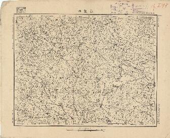 四川省地形圖《永豐舖》