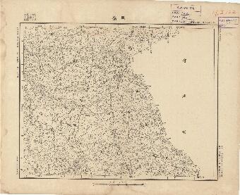 四川省地形圖《馬嶺》