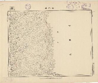四川省地形圖《柴門關》