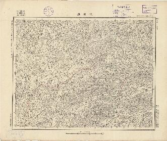 四川省地形圖《梭羅溝》