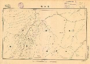 西康省地形圖《當拉嶺》