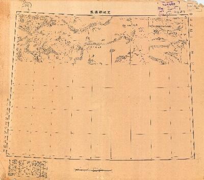 新疆省地形圖《克孜勒達板》