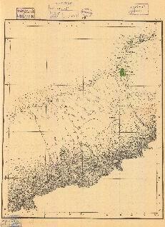 河西新疆五十萬分之一地圖集《且末》