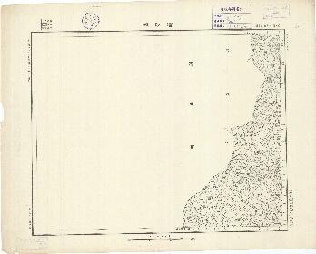 四川省地形圖《溜沙坡》