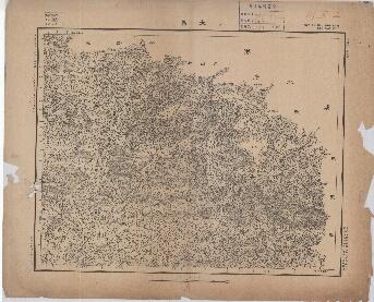 四川省陸測圖《大昌》